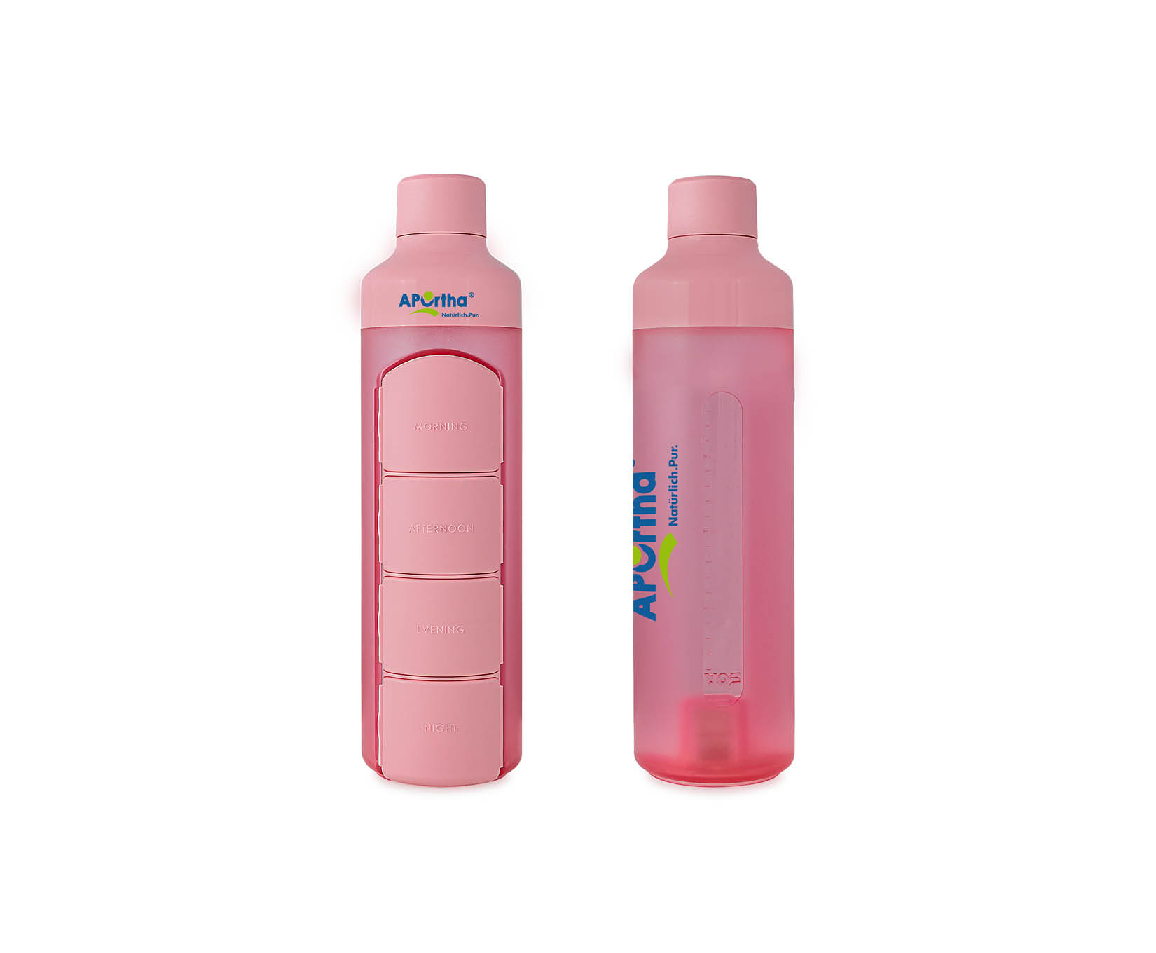 YOS Health Pink Daily Pill Box Water Bottle - VictoriaHealth